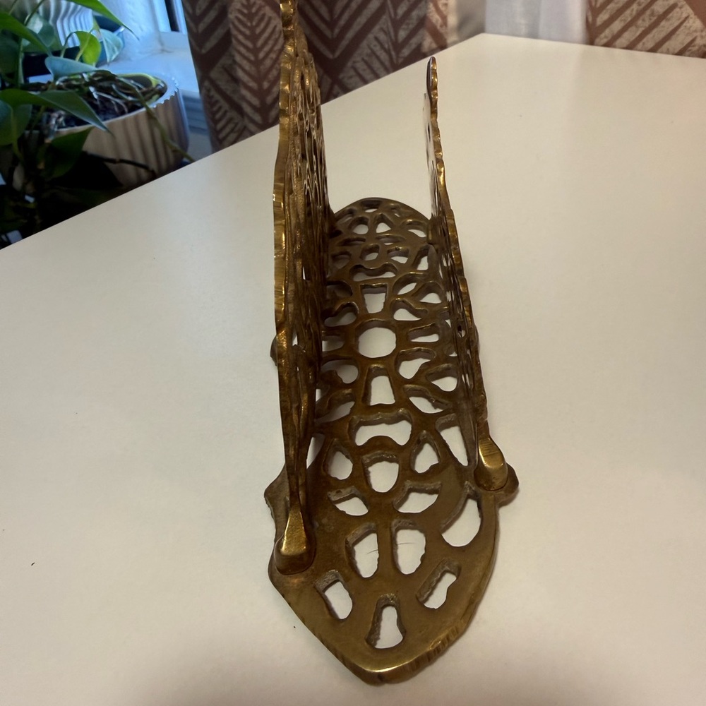 Vintage Brass Letter Holder - Picture 4 of 9
